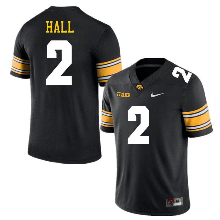 TJ Hall Iowa Jersey,University Of Iowa Hawkeyes Fotoball Uniforms,Jersey,Gears-Black
